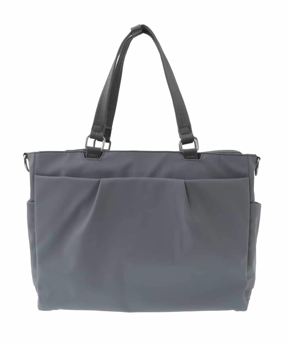 BPBEV21220 MK MICHEL KLEIN BAG(MK ミッシェルクラン バッグ) [AGS搭載/A4収納可]機能性スクエアトートバッグ グレー
