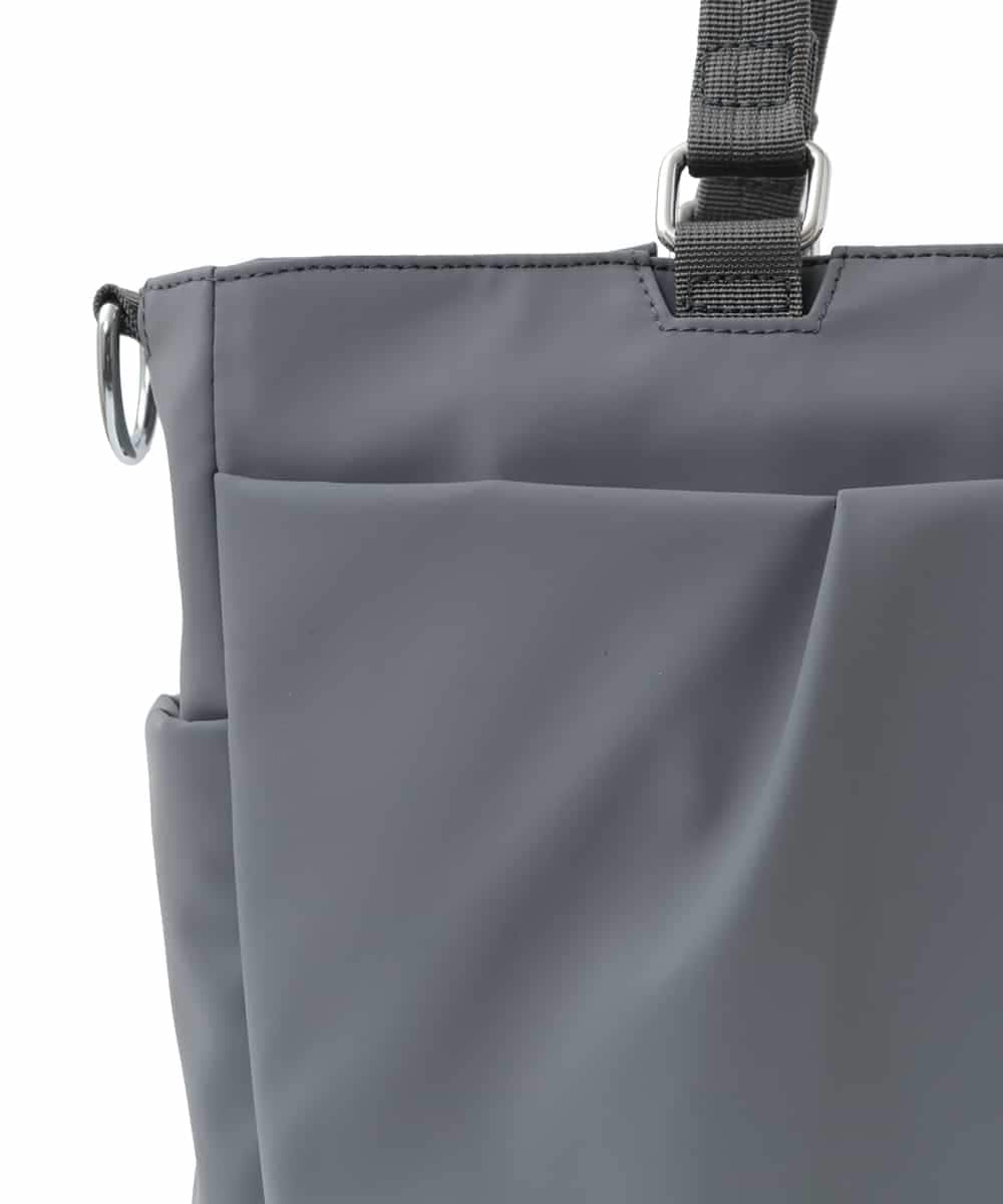 BPBEV21220 MK MICHEL KLEIN BAG(MK ミッシェルクラン バッグ) [AGS搭載/A4収納可]機能性スクエアトートバッグ グレー