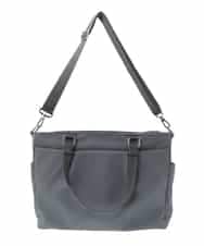 BPBEV21220 MK MICHEL KLEIN BAG(MK ミッシェルクラン バッグ) [AGS搭載/A4収納可]機能性スクエアトートバッグ グレー