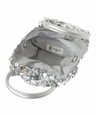 BPCAA12140 MK MICHEL KLEIN BAG(MK ミッシェルクラン バッグ) [2WAY]リングハンドルスパンコールバッグ ブラック