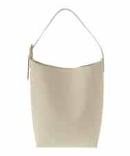 BPCAA13150 MK MICHEL KLEIN BAG(MK ミッシェルクラン バッグ) [A4収納可]合成皮革ワンショルダーバッグ アイボリー