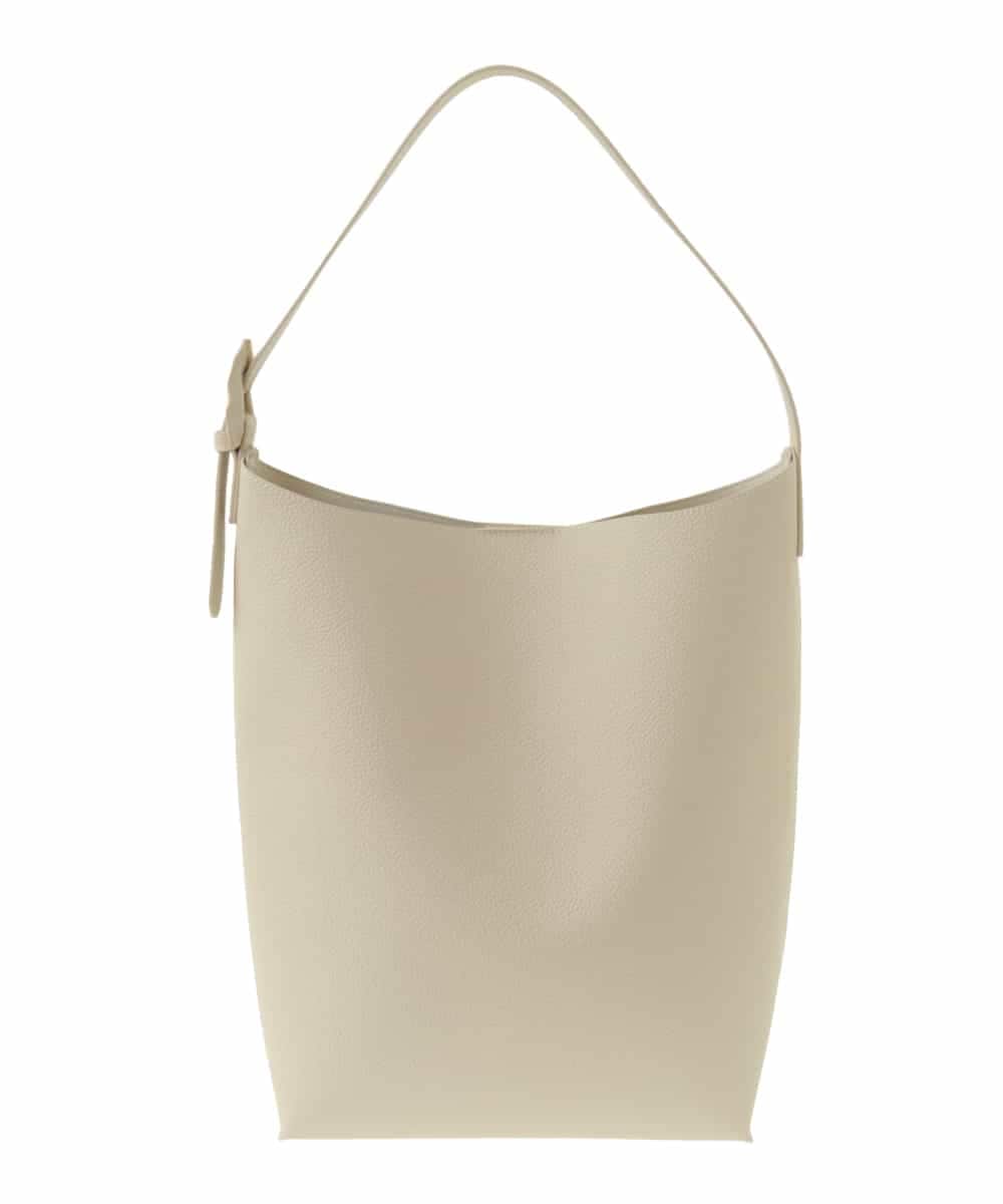 BPCAA13150 MK MICHEL KLEIN BAG(MK ミッシェルクラン バッグ) [A4収納可]合成皮革ワンショルダーバッグ アイボリー