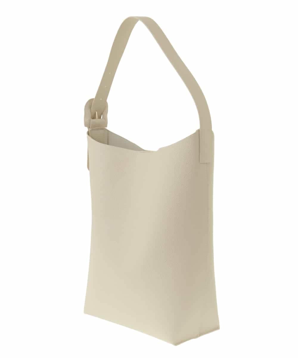 BPCAA13150 MK MICHEL KLEIN BAG(MK ミッシェルクラン バッグ) [A4収納可]合成皮革ワンショルダーバッグ アイボリー