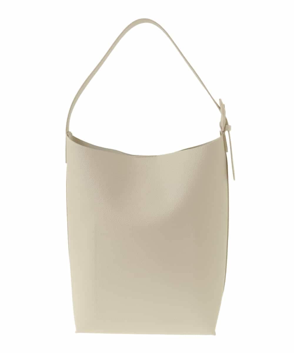 BPCAA13150 MK MICHEL KLEIN BAG(MK ミッシェルクラン バッグ) [A4収納可]合成皮革ワンショルダーバッグ アイボリー