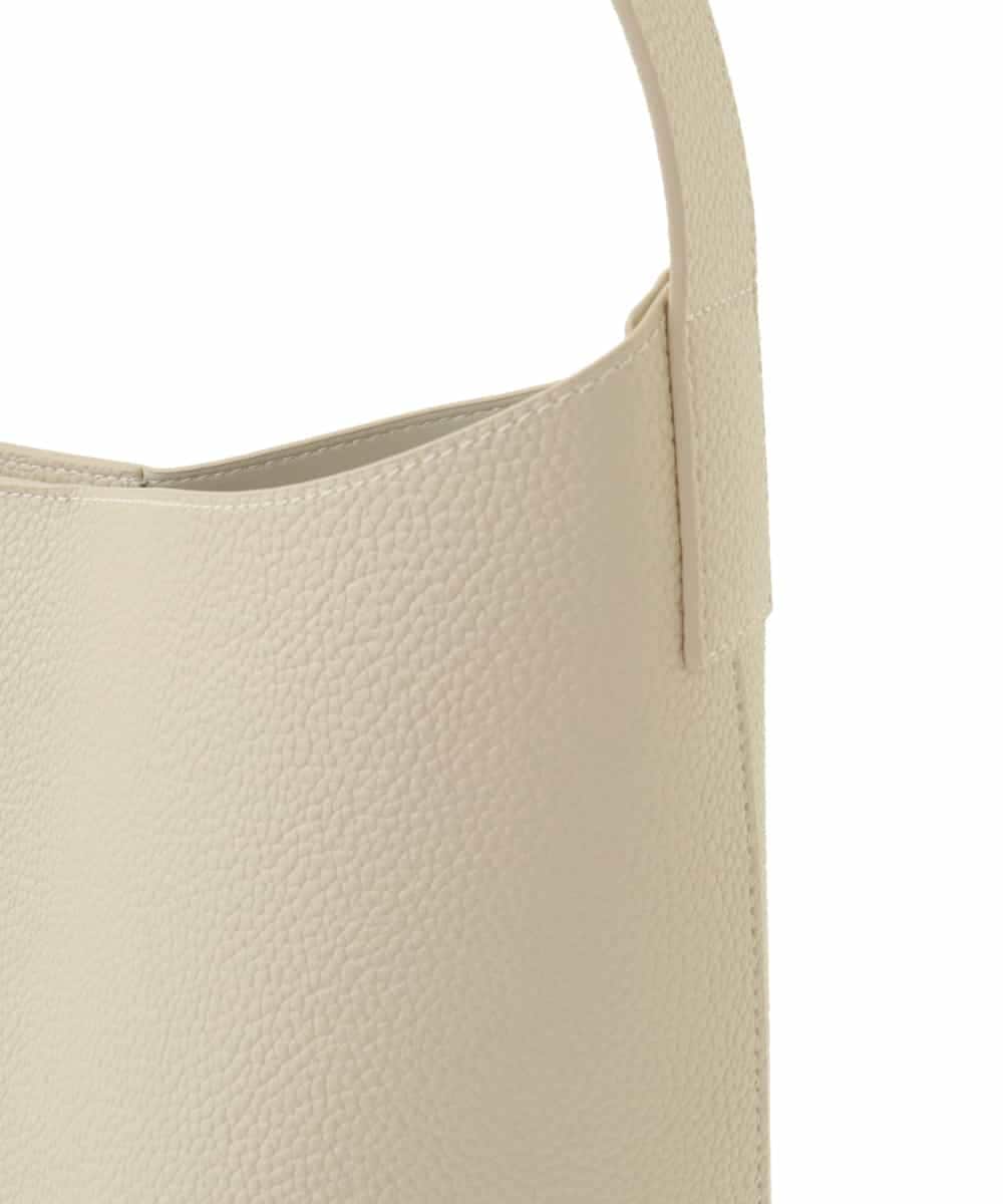 BPCAA13150 MK MICHEL KLEIN BAG(MK ミッシェルクラン バッグ) [A4収納可]合成皮革ワンショルダーバッグ アイボリー