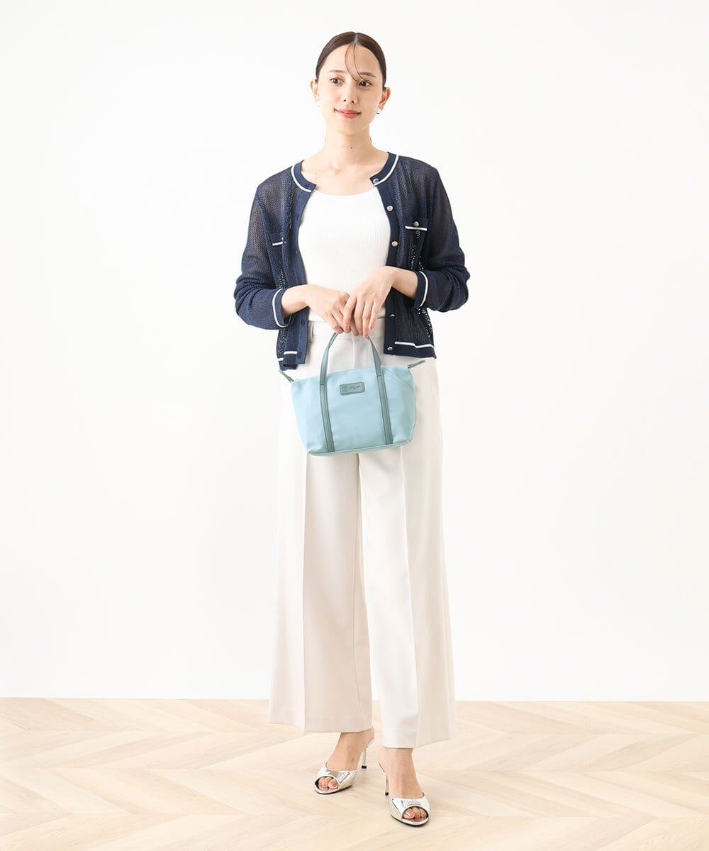 BPCAB40130 MK MICHEL KLEIN BAG(MK ミッシェルクラン バッグ) [2WAY]バイカラー軽量ミニトートバッグ ピンク