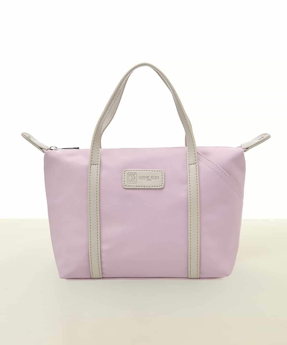 BPCAB40130 MK MICHEL KLEIN BAG(MK ミッシェルクラン バッグ) [2WAY]バイカラー軽量ミニトートバッグ ピンク