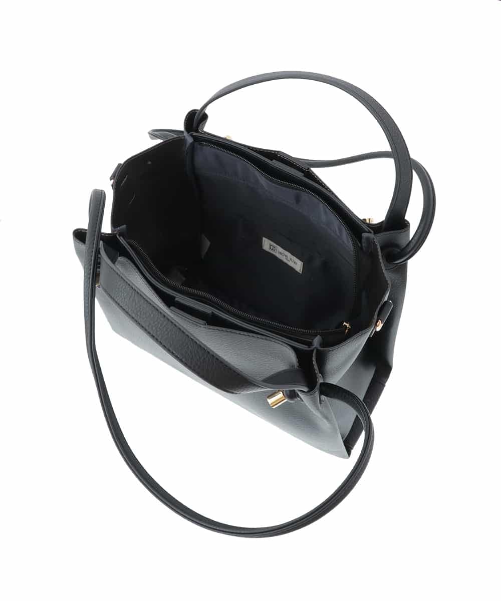 BPCAS02140 MK MICHEL KLEIN BAG(MK ミッシェルクラン バッグ) 【3WAY】ダブルハンドルトートバッグ ブラック