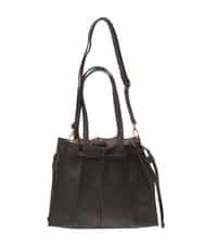 BPCAS03140 MK MICHEL KLEIN BAG(MK ミッシェルクラン バッグ) [2WAY]フェイクレザー切り替えデザインバッグ イエロー
