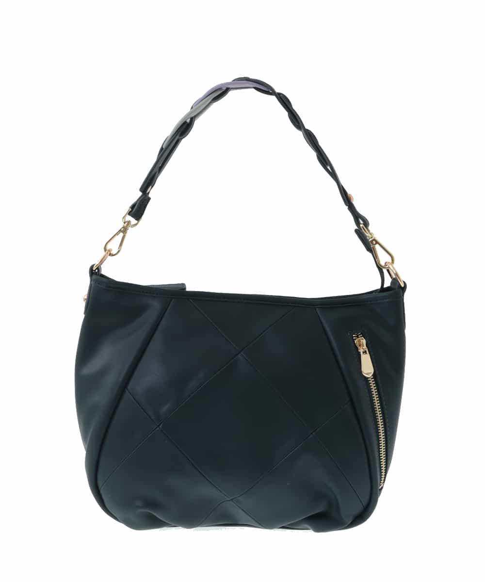 BPCAS04140 MK MICHEL KLEIN BAG(MK ミッシェルクラン バッグ) 【2WAY】デザインハンドルフェイクレザーバッグ カーキ