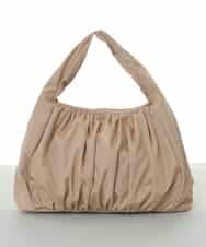 BPCAS12110 MK MICHEL KLEIN BAG(MK ミッシェルクラン バッグ) ボリュームギャザーハンドバッグ ベージュ