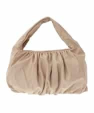 BPCAS12110 MK MICHEL KLEIN BAG(MK ミッシェルクラン バッグ) ボリュームギャザーハンドバッグ ベージュ