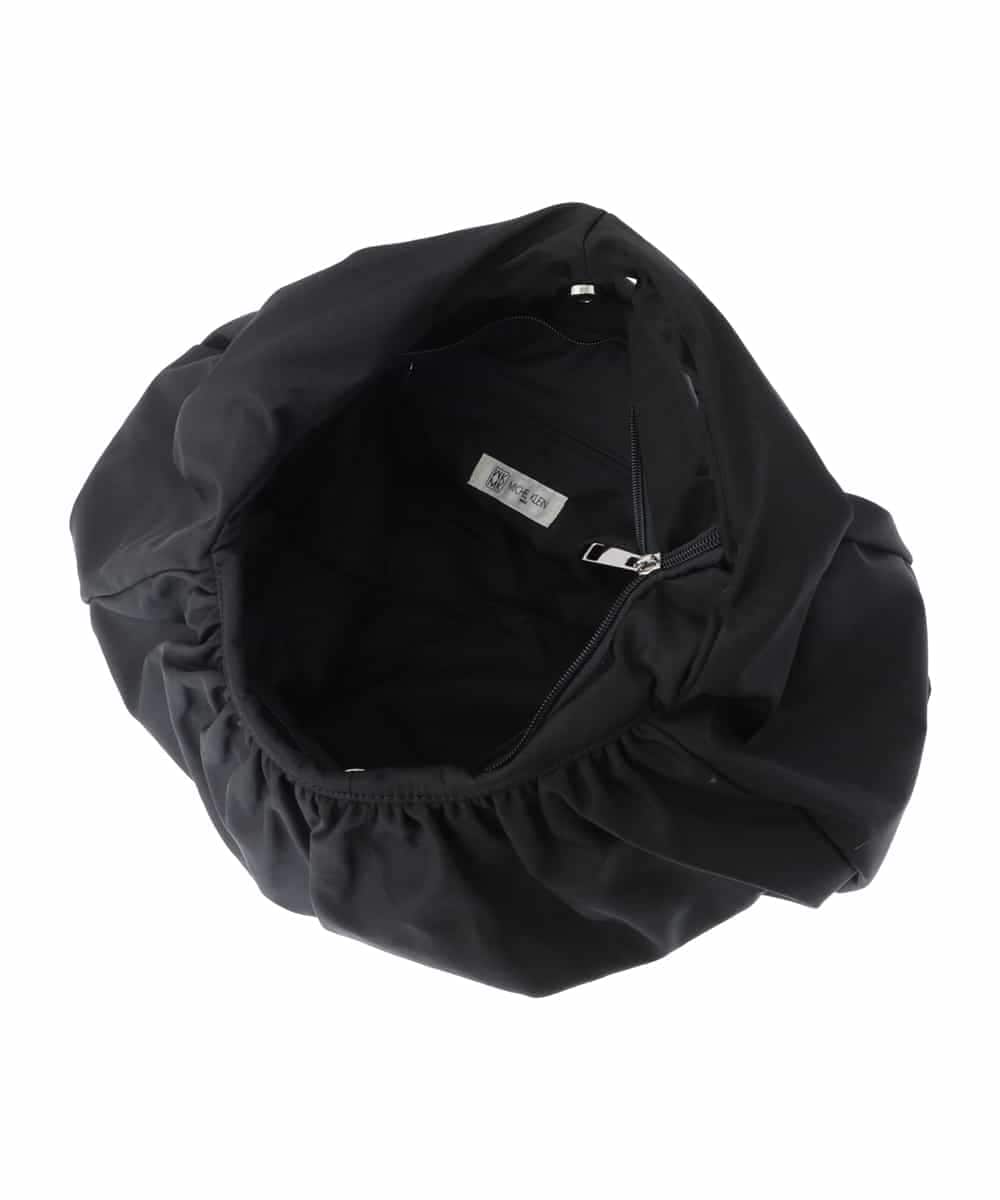 BPCAS12110 MK MICHEL KLEIN BAG(MK ミッシェルクラン バッグ) ボリュームギャザーハンドバッグ ベージュ