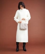 BPCAS25130 MK MICHEL KLEIN BAG(MK ミッシェルクラン バッグ) [2WAY]ドットレーストートバッグ ピンク
