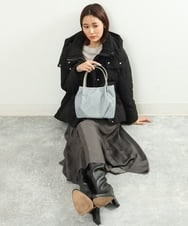 BPCAS25130 MK MICHEL KLEIN BAG(MK ミッシェルクラン バッグ) [2WAY]ドットレーストートバッグ ライトブルー
