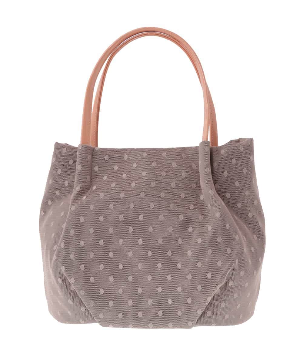 BPCAS25130 MK MICHEL KLEIN BAG(MK ミッシェルクラン バッグ) [2WAY]ドットレーストートバッグ ピンク