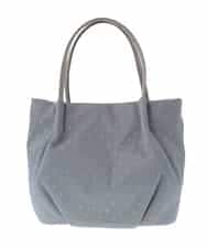 BPCAS25130 MK MICHEL KLEIN BAG(MK ミッシェルクラン バッグ) [2WAY]ドットレーストートバッグ ライトブルー