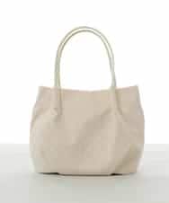 BPCAS25130 MK MICHEL KLEIN BAG(MK ミッシェルクラン バッグ) [2WAY]ドットレーストートバッグ アイボリー