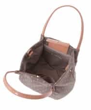 BPCAS25130 MK MICHEL KLEIN BAG(MK ミッシェルクラン バッグ) [2WAY]ドットレーストートバッグ アイボリー