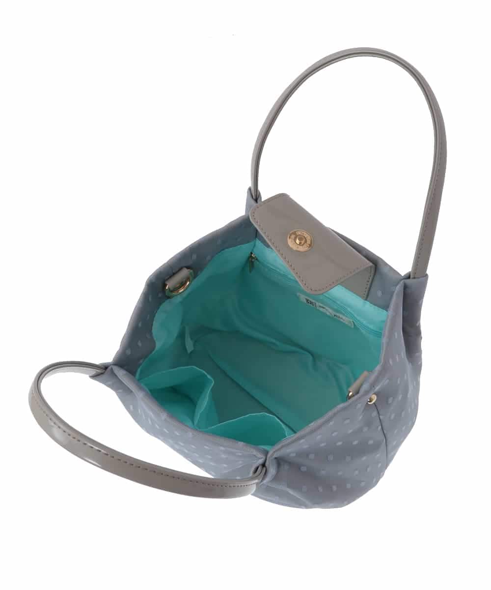 BPCAS25130 MK MICHEL KLEIN BAG(MK ミッシェルクラン バッグ) [2WAY]ドットレーストートバッグ アイボリー