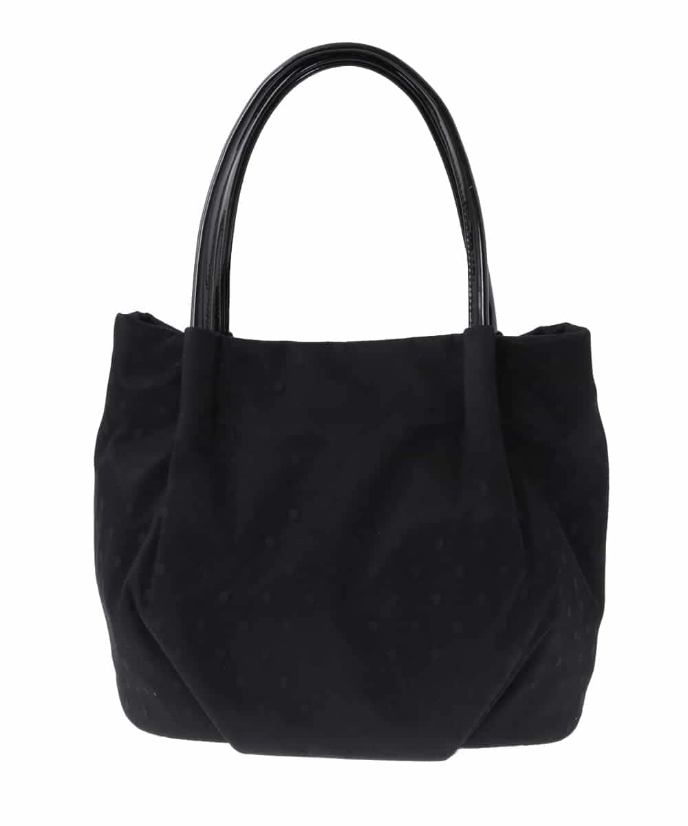 BPCAS25130 MK MICHEL KLEIN BAG(MK ミッシェルクラン バッグ) [2WAY]ドットレーストートバッグ ブラック