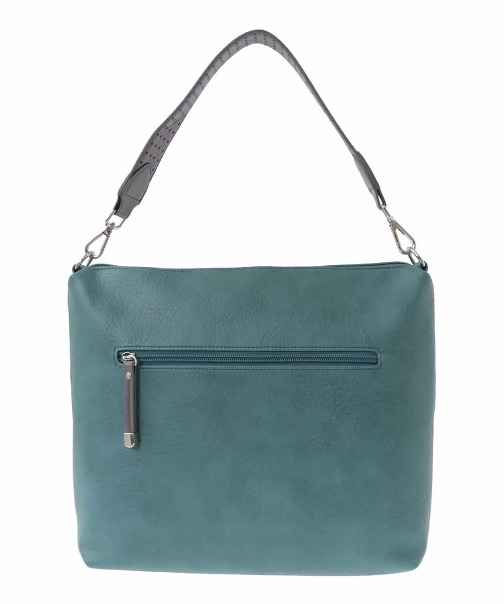 BPCAV11140 MK MICHEL KLEIN BAG(MK ミッシェルクラン バッグ) [2WAY]合成皮革ワンハンドルバッグ グリーン