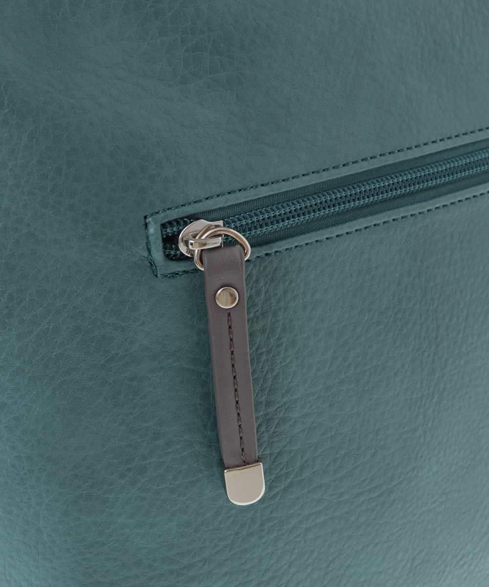 BPCAV11140 MK MICHEL KLEIN BAG(MK ミッシェルクラン バッグ) [2WAY]合成皮革ワンハンドルバッグ グリーン