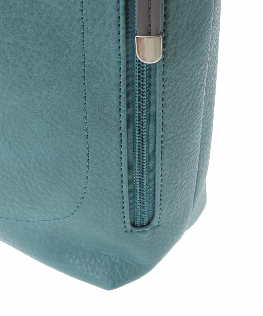BPCAV11140 MK MICHEL KLEIN BAG(MK ミッシェルクラン バッグ) [2WAY]合成皮革ワンハンドルバッグ グリーン