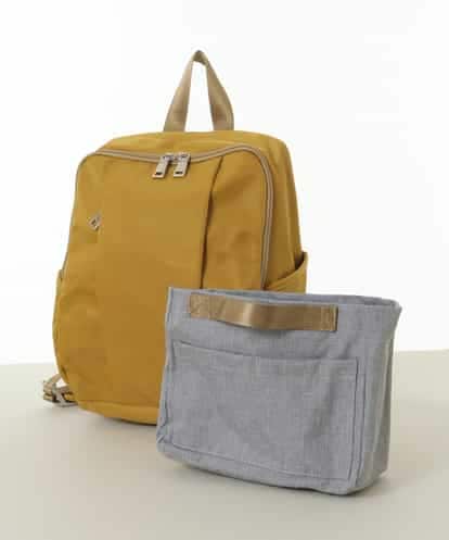 BPCEA22160 MK MICHEL KLEIN BAG [撥水/収納アドバイザー監修]タックデザインコンパクトリュック