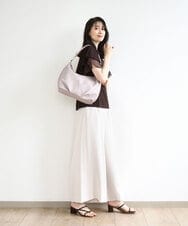 BPCEA31150 MK MICHEL KLEIN BAG(MK ミッシェルクラン バッグ) [2WAY]フラワーパンチングデザイントートバッグ ネイビー