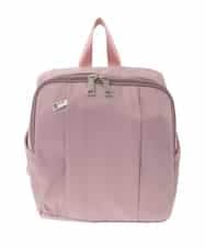 BPCED22150 MK MICHEL KLEIN BAG(MK ミッシェルクラン バッグ) [撥水]フロントタックデザインミニリュック ピンク