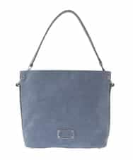 BPCGA39150 MK MICHEL KLEIN BAG(MK ミッシェルクラン バッグ) [2WAY]メタルタグアクセントショルダーバッグ ネイビー