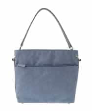 BPCGA39150 MK MICHEL KLEIN BAG(MK ミッシェルクラン バッグ) [2WAY]メタルタグアクセントショルダーバッグ ネイビー