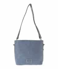 BPCGA39150 MK MICHEL KLEIN BAG(MK ミッシェルクラン バッグ) [2WAY]メタルタグアクセントショルダーバッグ ネイビー