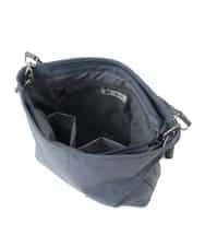 BPCGA39150 MK MICHEL KLEIN BAG(MK ミッシェルクラン バッグ) [2WAY]メタルタグアクセントショルダーバッグ ネイビー