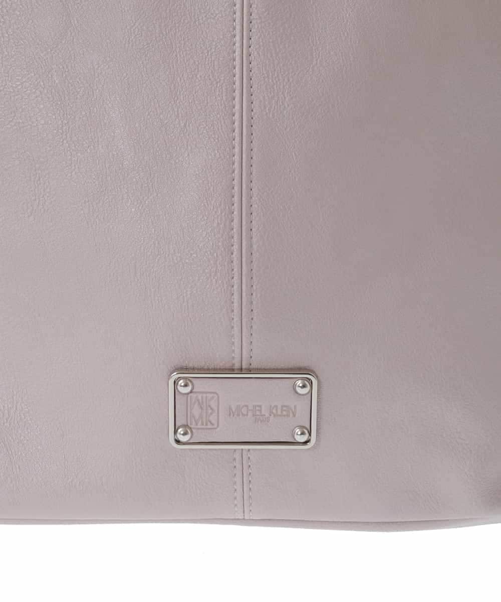 BPCGA39150 MK MICHEL KLEIN BAG(MK ミッシェルクラン バッグ) [2WAY]メタルタグアクセントショルダーバッグ ネイビー