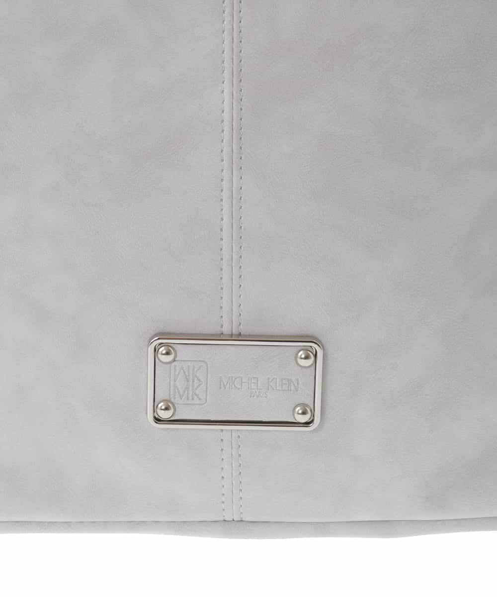 BPCGA39150 MK MICHEL KLEIN BAG(MK ミッシェルクラン バッグ) [2WAY]メタルタグアクセントショルダーバッグ ネイビー