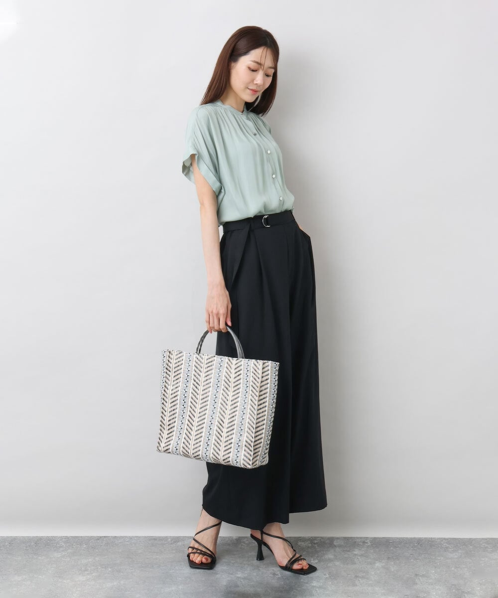 BPCGA62130 MK MICHEL KLEIN BAG(MK ミッシェルクラン バッグ) マルチカラーサマートートバッグ カーキ