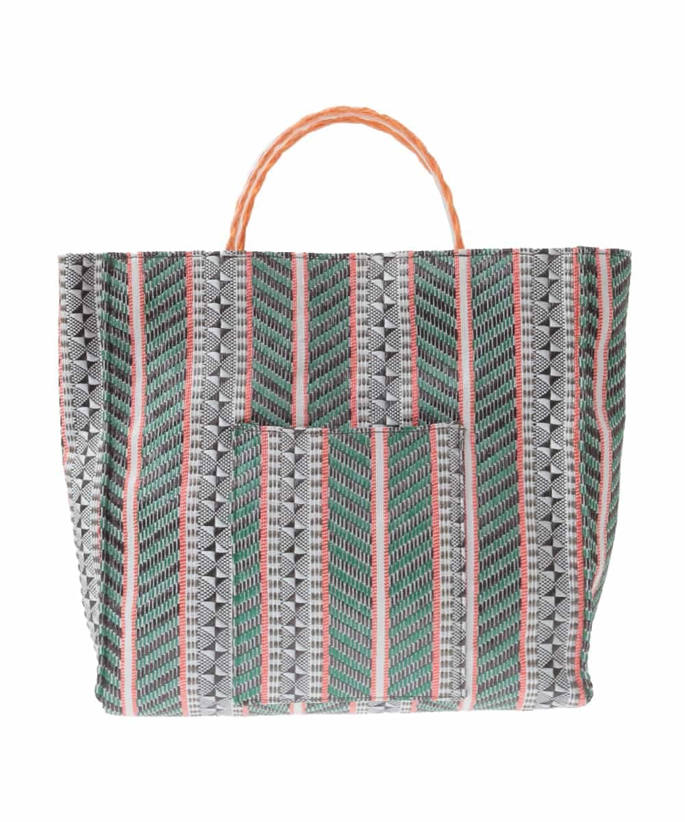 BPCGA62130 MK MICHEL KLEIN BAG(MK ミッシェルクラン バッグ) マルチカラーサマートートバッグ カーキ