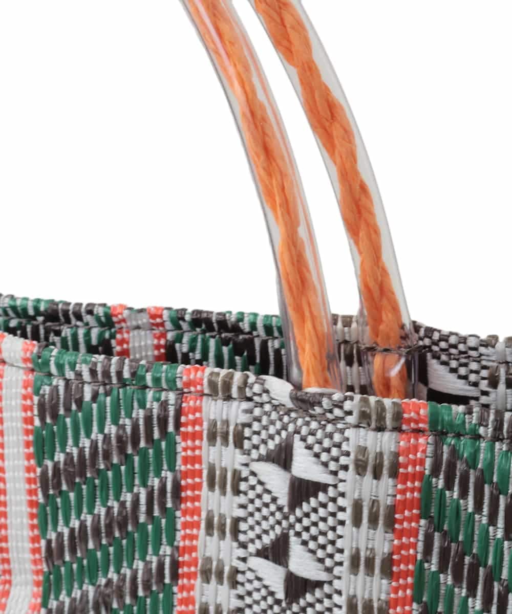 BPCGA62130 MK MICHEL KLEIN BAG(MK ミッシェルクラン バッグ) マルチカラーサマートートバッグ カーキ