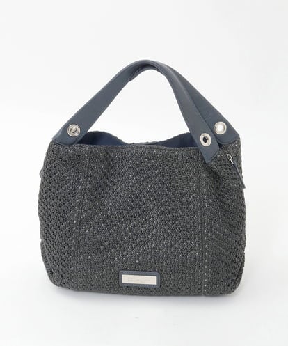 BPCGD41160 MK MICHEL KLEIN BAG [2WAY]サイドファスナーコンパクトメッシュトートバッグ