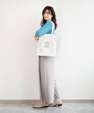 BPCGD43130 MK MICHEL KLEIN BAG(MK ミッシェルクラン バッグ) [軽量/A4収納可]合成皮革シンプルロゴトートバッグ ガンメタ