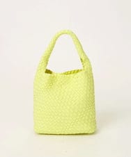 BPCGD54160 MK MICHEL KLEIN BAG(MK ミッシェルクラン バッグ) [2WAY/500g以下の軽量]バケツデザインメッシュバッグ イエロー
