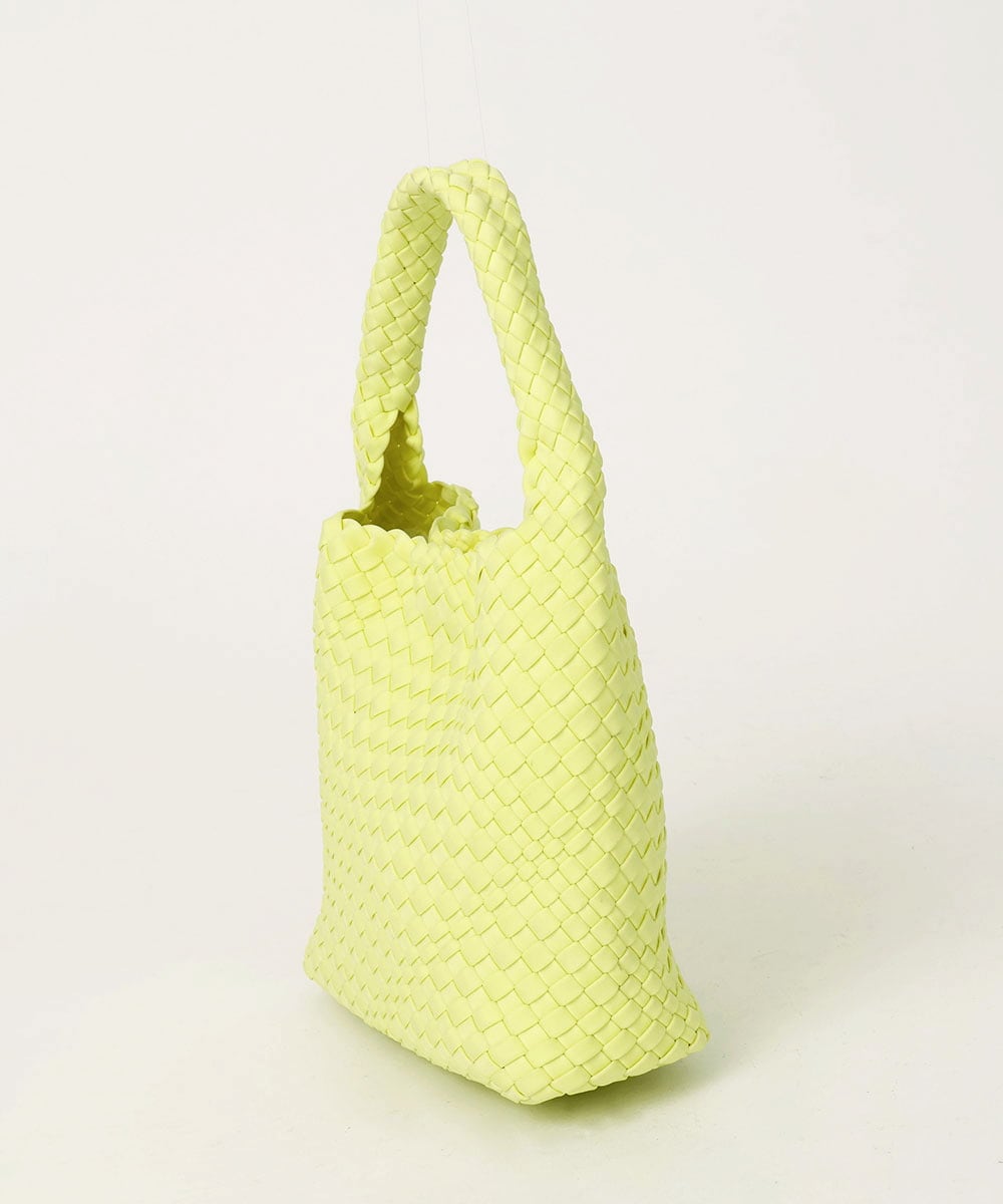 BPCGD54160 MK MICHEL KLEIN BAG(MK ミッシェルクラン バッグ) [2WAY/500g以下の軽量]バケツデザインメッシュバッグ イエロー