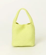 BPCGD54160 MK MICHEL KLEIN BAG(MK ミッシェルクラン バッグ) [2WAY/500g以下の軽量]バケツデザインメッシュバッグ イエロー