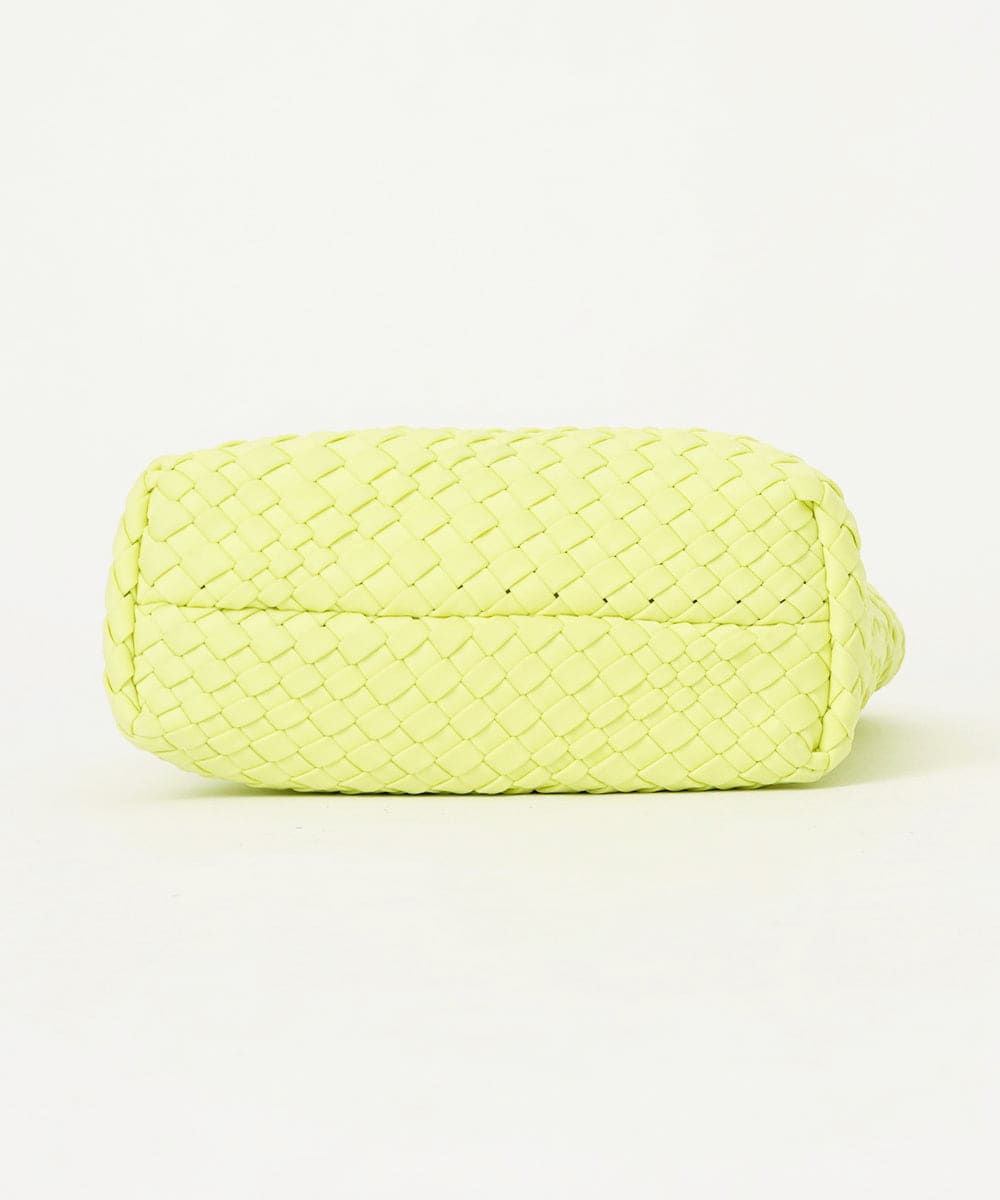 BPCGD54160 MK MICHEL KLEIN BAG(MK ミッシェルクラン バッグ) [2WAY/500g以下の軽量]バケツデザインメッシュバッグ イエロー