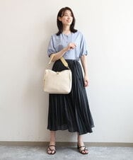 BPCGD62140 MK MICHEL KLEIN BAG(MK ミッシェルクラン バッグ) [2WAY]合成皮革パンチングワンショルダースクエアバッグ ブラウン