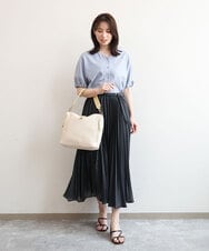 BPCGD62140 MK MICHEL KLEIN BAG(MK ミッシェルクラン バッグ) [2WAY]合成皮革パンチングワンショルダースクエアバッグ ブラウン