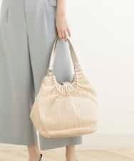 BPCGP31140 MK MICHEL KLEIN BAG(MK ミッシェルクラン バッグ) [3WAY]編みデザイントートバッグ アイボリー