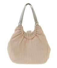 BPCGP31140 MK MICHEL KLEIN BAG(MK ミッシェルクラン バッグ) [3WAY]編みデザイントートバッグ アイボリー